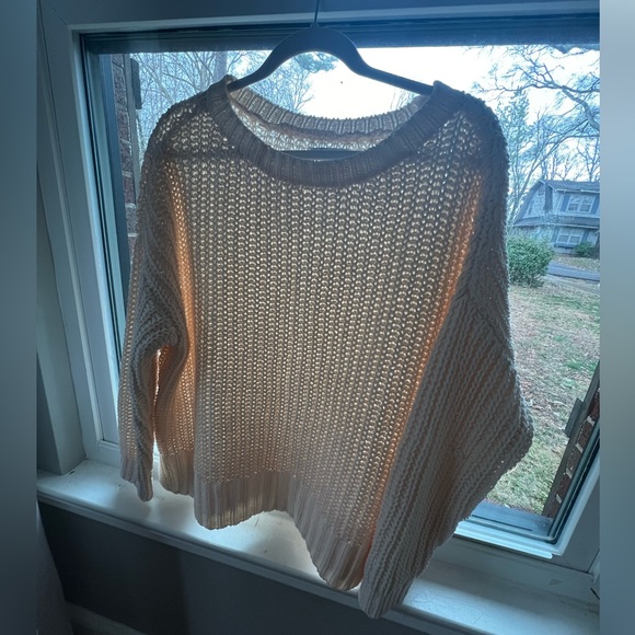 AE cream knit sweater - Picture 2 of 3